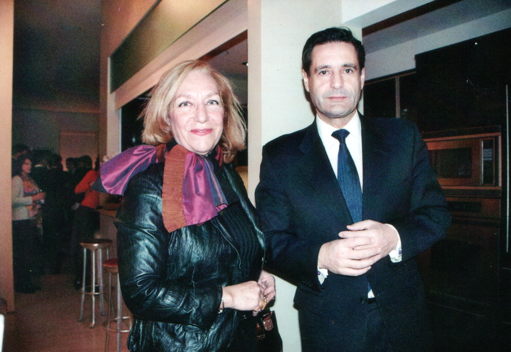Photo of Lila de Chaves with Angel Carro