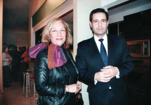 Photo of Lila de Chaves with Angel Carro